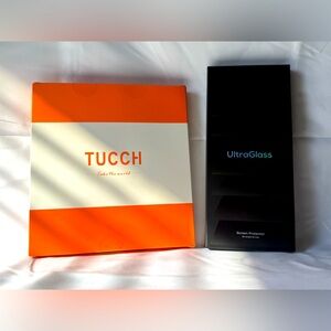 TUCCH iPhone 15 Case and Screen Protector Combo